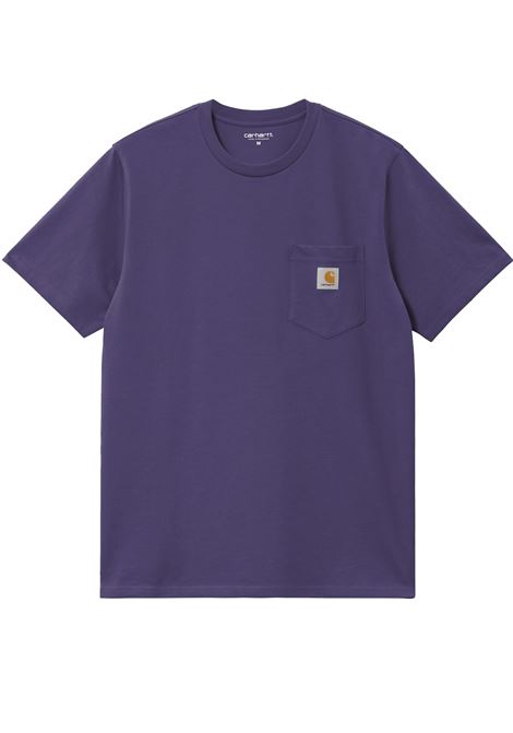 t-shirt pocket uomo viola CARHARTT WIP | I0304343II.XX